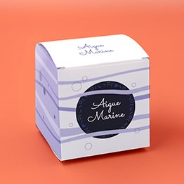 Impression packaging boite cube à savon