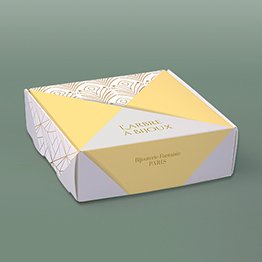 Impression packaging boite à bijoux coffret