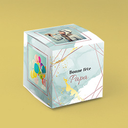 Impression packaging boite cube