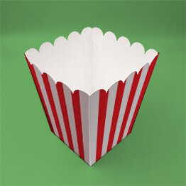 Impression packaging popcorn