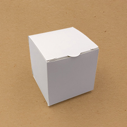 Impression packaging boite cube depliable écologique