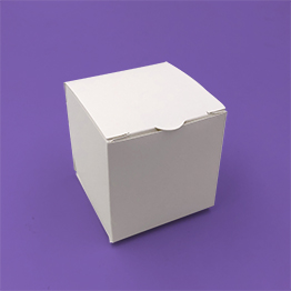 Impression packaging boite cube depliable