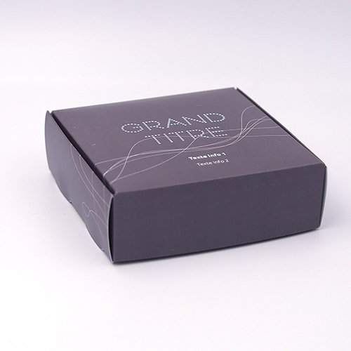 Packaging Boite coffret carton Filaire marron personnalisable