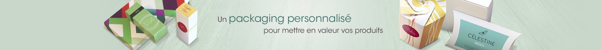 Impression packaging personnalisé en ligne