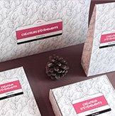 Impression packaging communication évènement