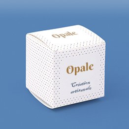 Impression packaging boite à bijoux cube
