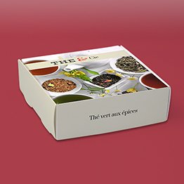 Impression packaging thé café boite coffret