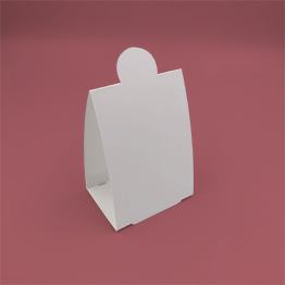 Impression packaging chevalet
