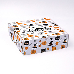 Boite coffret carton Motifs personnalisable 12x12x4cm