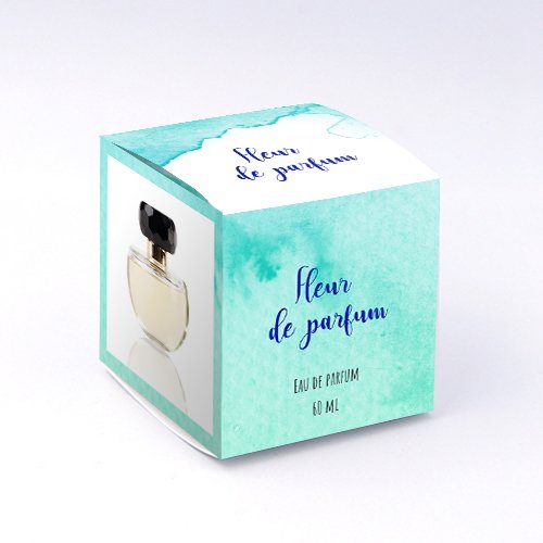 Packaging Boite cube Emballage parfum cube carton personnalisable