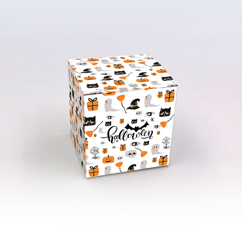 Packaging Boite cube Motifs personnalisable
