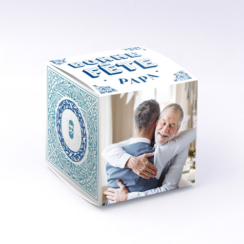 Packaging Boite cube Hipster personnalisable