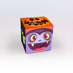 Boite cube Personnages personnalisable 7x7x7cm