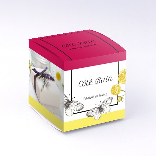 Packaging Boite cube Savon personnalisable