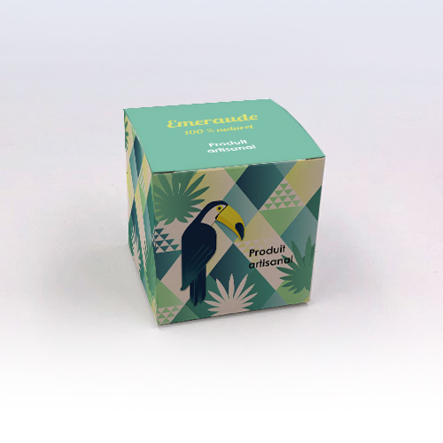 Packaging Boite cube Summer personnalisable