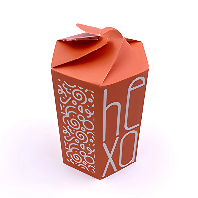 Packaging Boite pétales hexagonale