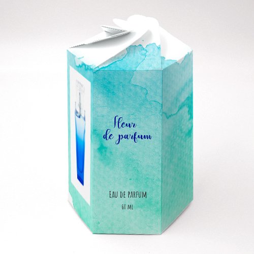 Packaging Boite pétales hexagonale Parfum personnalisable