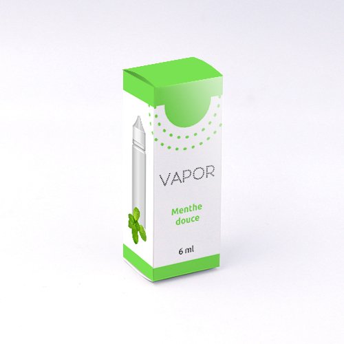 Packaging Boite rectangulaire Cigarette électronique personnalisable