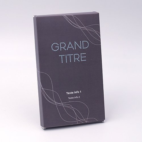 Packaging Boite rectangulaire Filaire marron personnalisable