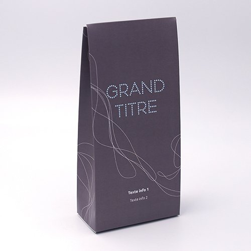 Packaging Packaging à soufflet Filaire marron personnalisable