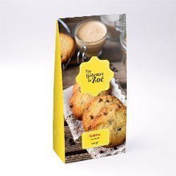 Packaging à soufflet Gâteaux personnalisable 9x19,1x4,4cm