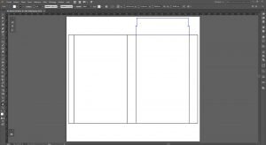 Créer un packaging avec Illustrator, onglets de dos
