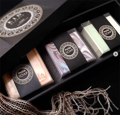 Un packaging savon luxe