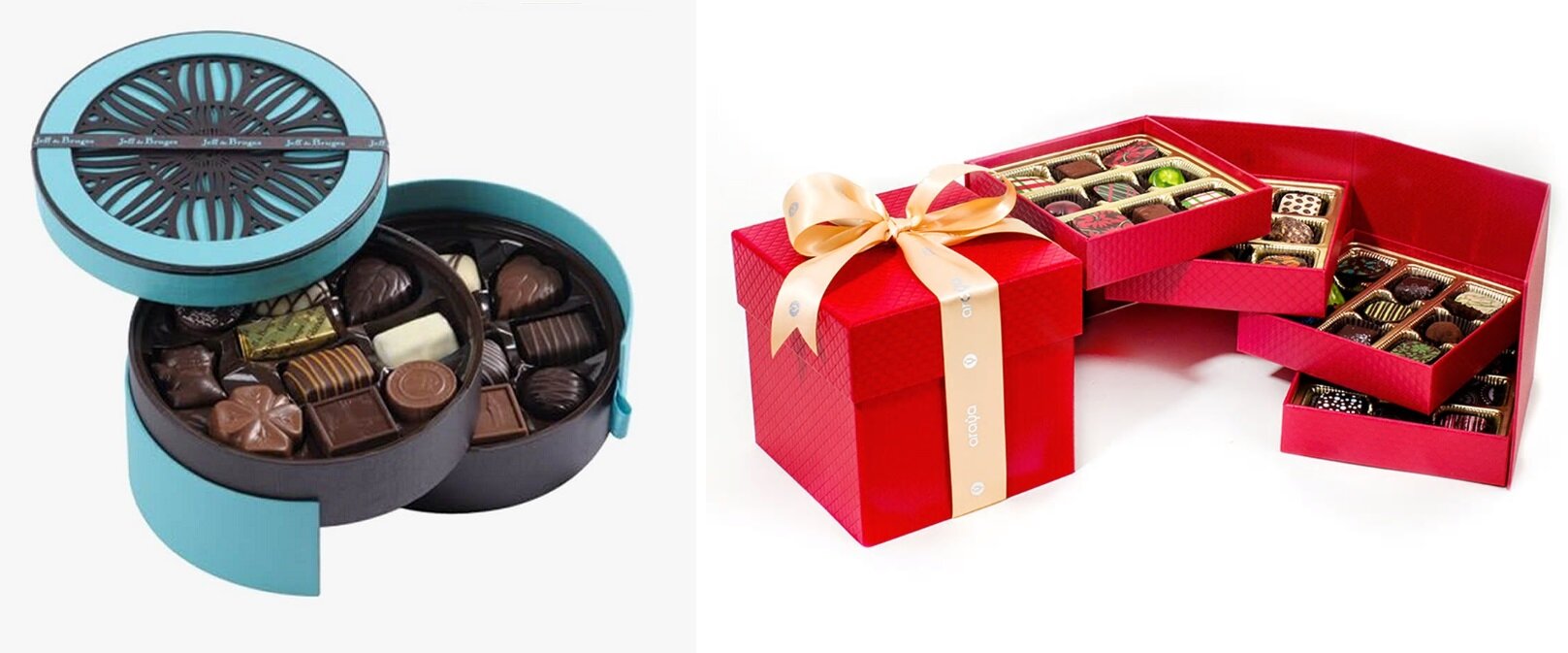Packaging chocolat dépliable