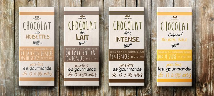 Packaging chocolat mentions obligatoires