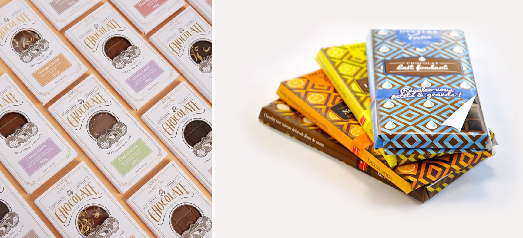 packaging tablette chocolat