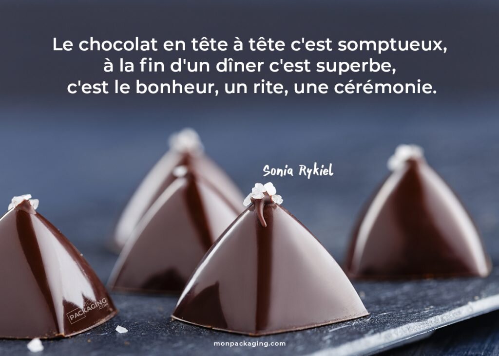 citation Sonia Rykiel chocolat