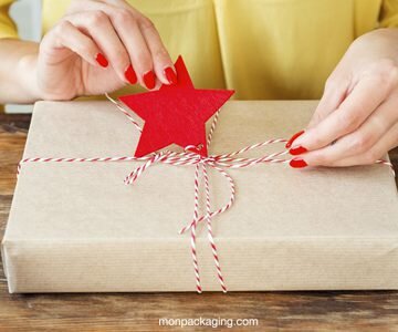 Comment réaliser un emballage cadeau de Noël personnalisé ?