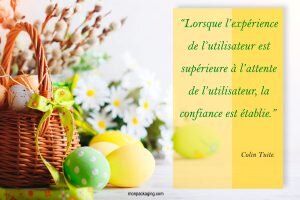 Lorsque l’expérience de l’utilisateur est supérieure à l’attente de l’utilisateur, la confiance est établie.