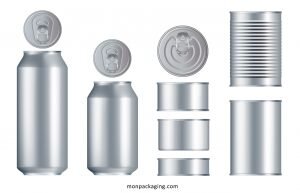 Emballages en aluminium 