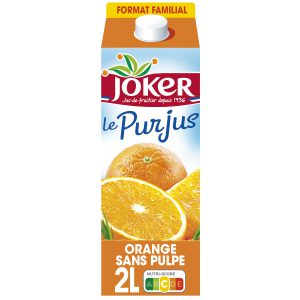 Des briques de jus d'orange Joker.