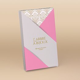 packaging boîte à bijoux rectangulaire